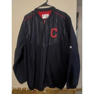 Majestic Cleveland Indians Pullover